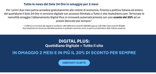 Codice coupon quotidiano - quotidiano, sole